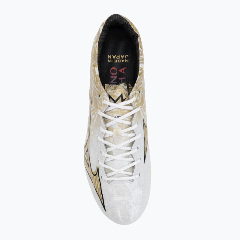 Pánske kopačky Mizuno Alpha Japan AG white/ge gold/black 5