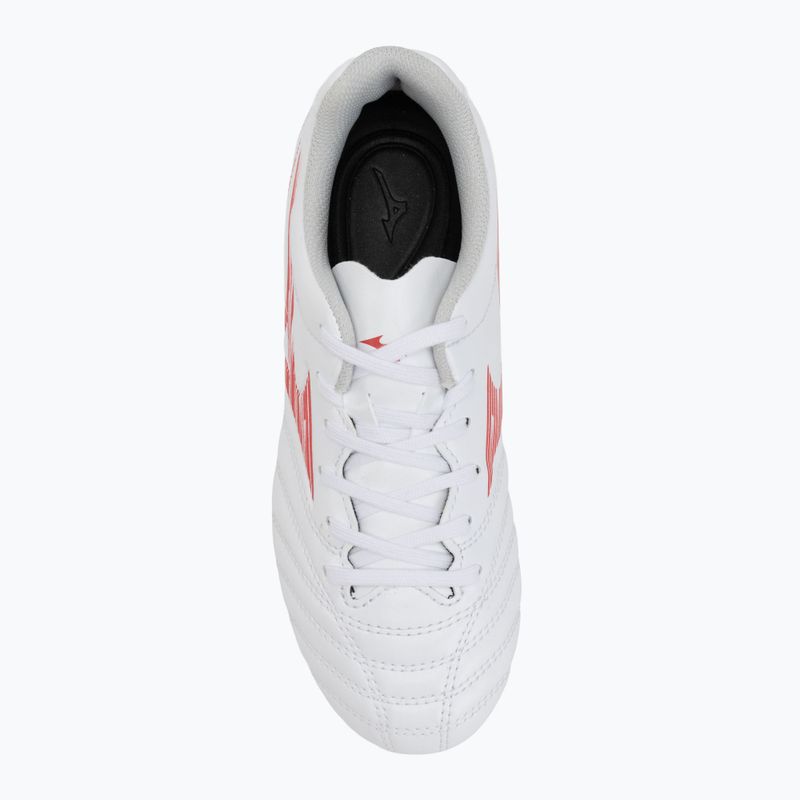 Detské kopačky Mizuno Monarcida Neo III Select Jr MD white/radiant red 5