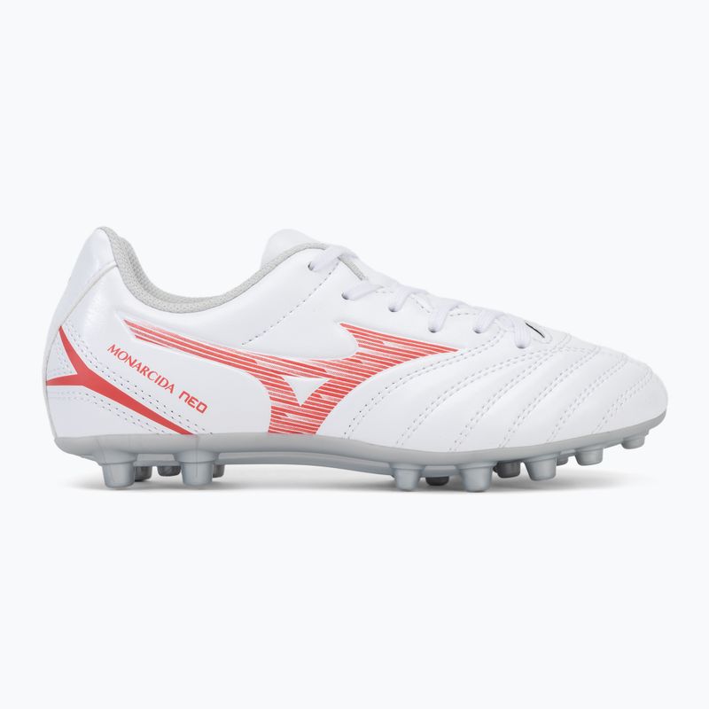 Detské kopačky Mizuno Monarcida Neo III Select AG white/radiant red 2