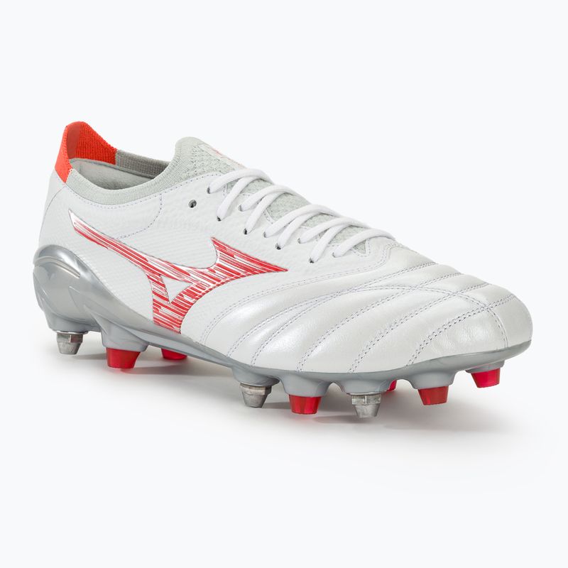 Pánske kopačky Mizuno Morelia Neo IV Β Japan Mix white/radiant red/hot coral