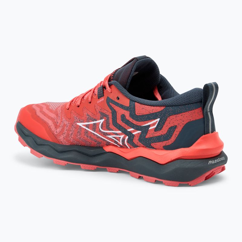 Dámske bežecké topánky Mizuno Wave Daichi 8 hot coral/ white/ turbulencie 3