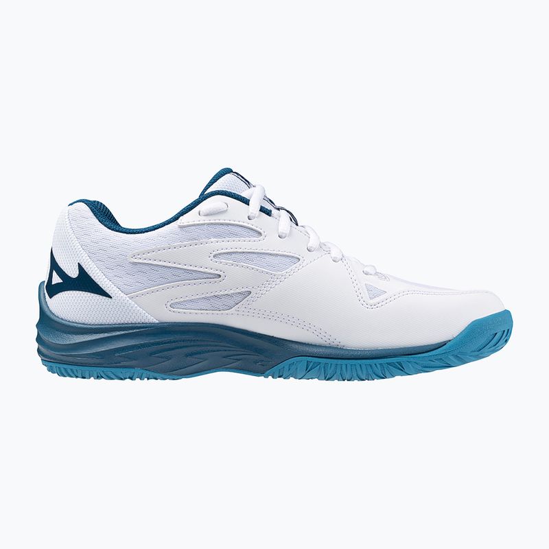 Detská volejbalová obuv Mizuno Lightning Star Z7 white/sailor blue/silver 9