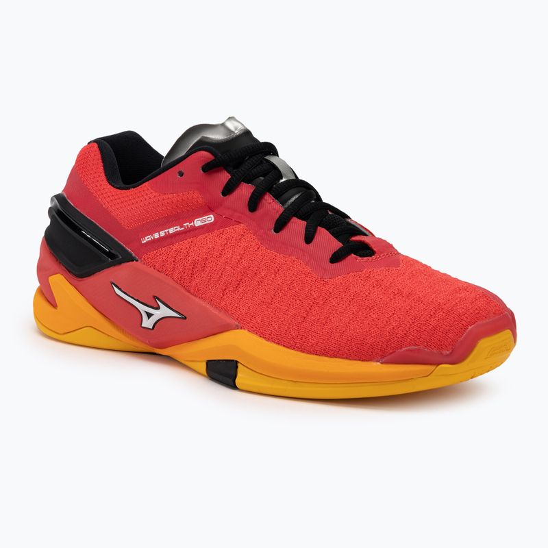 Pánska hádzanárska obuv Mizuno Wave Stealth Neo radiant red/white/carrot curl