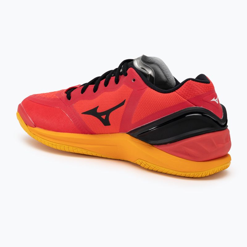 Pánska hádzanárska obuv Mizuno Wave Stealth Neo radiant red/white/carrot curl 3