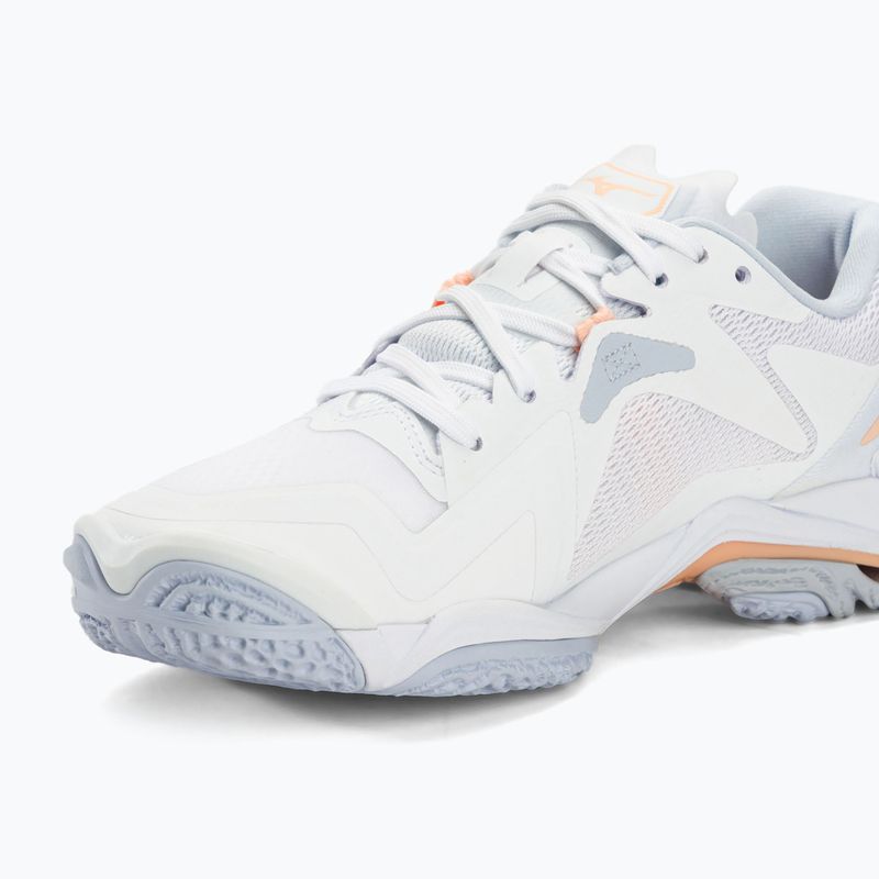 Dámska volejbalová obuv Mizuno Wave Lightning Z8 white/navy peony/peach parfait 7