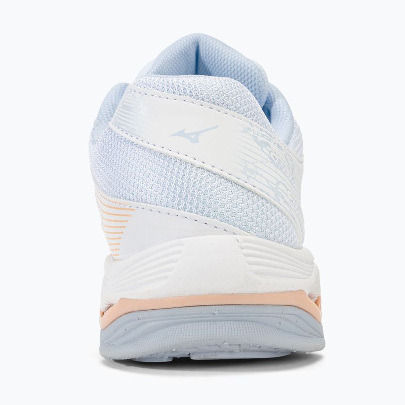 Dámska volejbalová obuv Mizuno Wave Voltage white/peach parfait/halogen blue 6