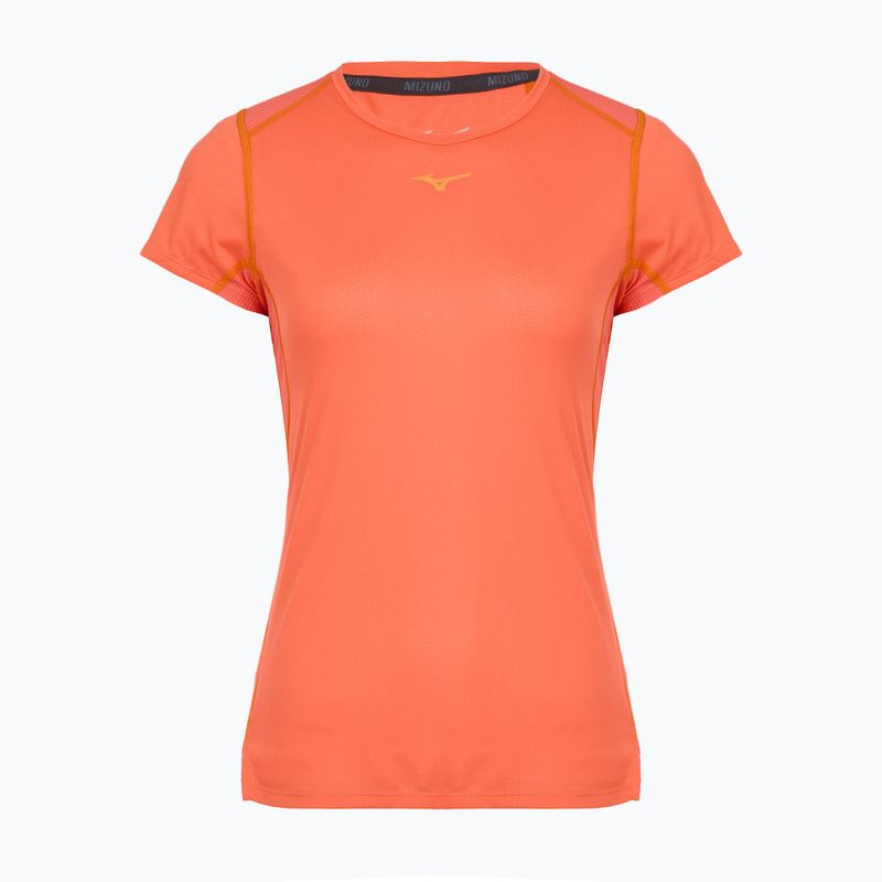 Dámske bežecké tričko Mizuno DryAeroFlow Tee nasturtium