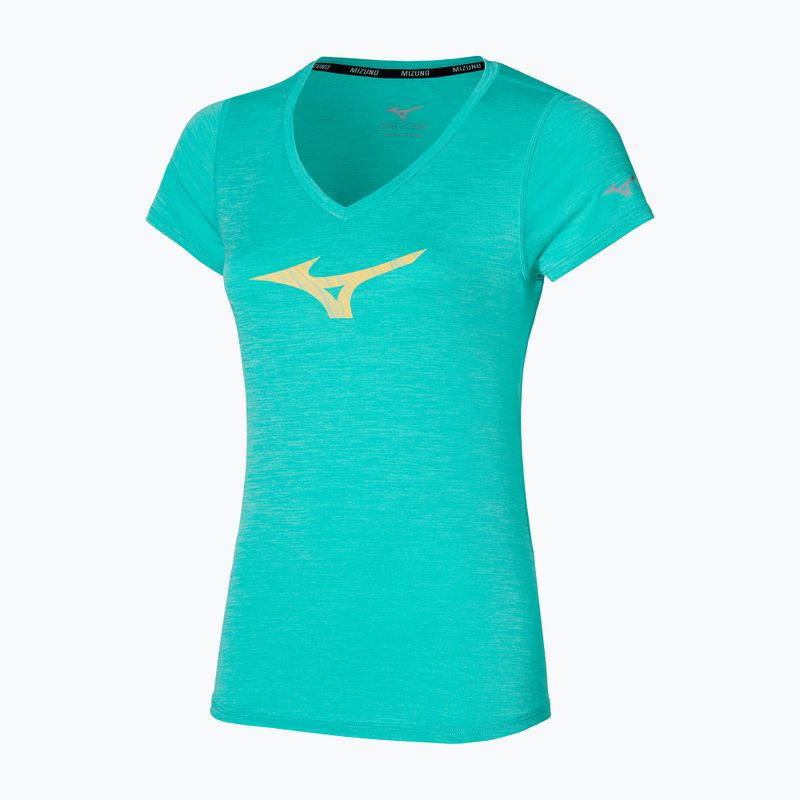 Dámske bežecké tričko Mizuno Impulse Core RB Tee blue turquoise