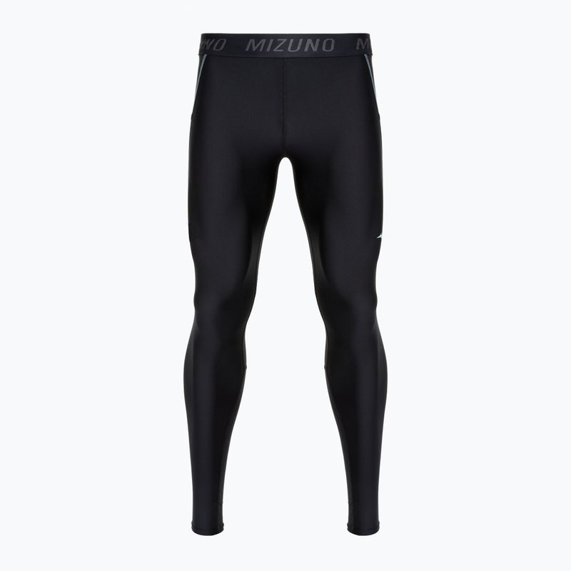 Pánske bežecké legíny Mizuno BG3000 Long black/ aquifer