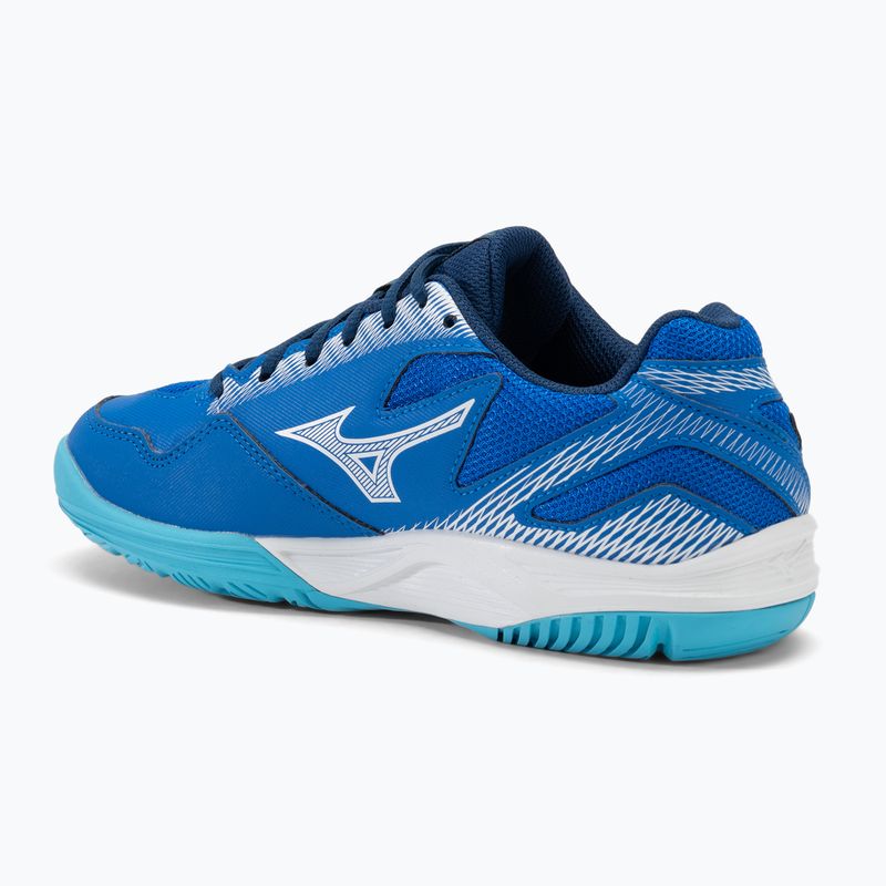 Mizuno Stealth Star 2 hádzanárska obuv mugen blue/white/estate blue 3