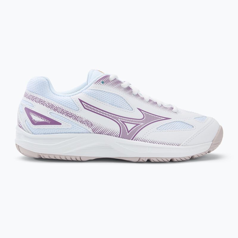 Hádzanárske topánky Mizuno Stealth Star 2 white/patrician purple/quince 2