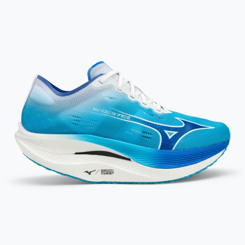 Pánska bežecká obuv Mizuno Wave Rebellion Pro 2 river blue/mugen blue/white 2