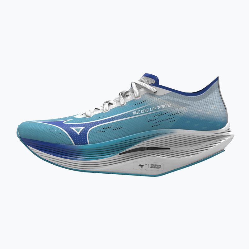 Pánska bežecká obuv Mizuno Wave Rebellion Pro 2 river blue/mugen blue/white 8