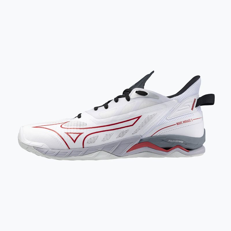 Pánska hádzanárska obuv Mizuno Wave Mirage 5 white/salsa/black 8