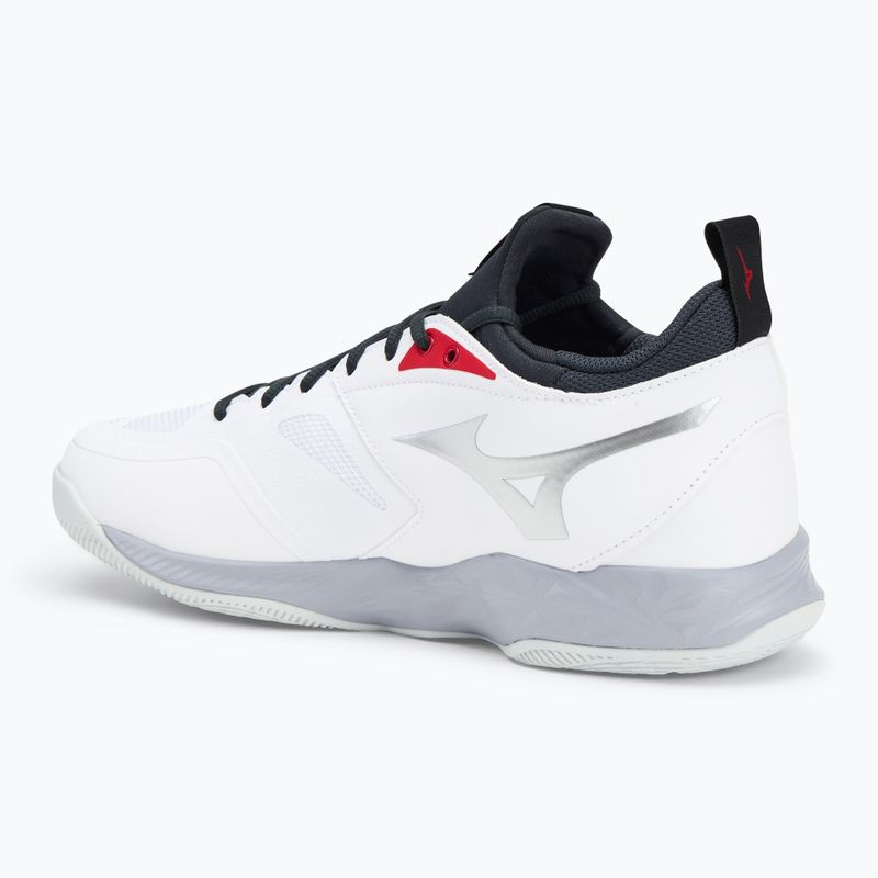 Volejbalová obuv Mizuno Wave Dimension white/salsa/black 3