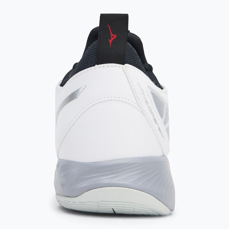 Volejbalová obuv Mizuno Wave Dimension white/salsa/black 6