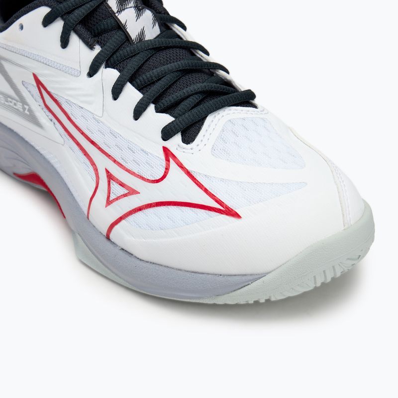 Pánska volejbalová obuv Mizuno Thunder Blade Z white/salsa/black 7