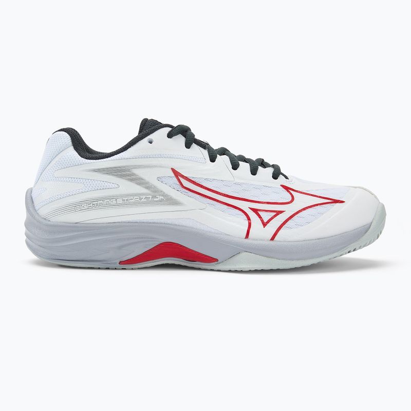 Detská volejbalová obuv Mizuno Lightning Star Z7 white/salsa/black 2