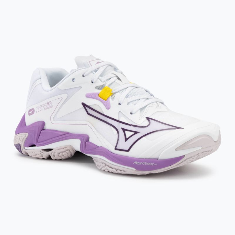 Dámska volejbalová obuv Mizuno Wave Lightning Z8 white/patrician purple/quince