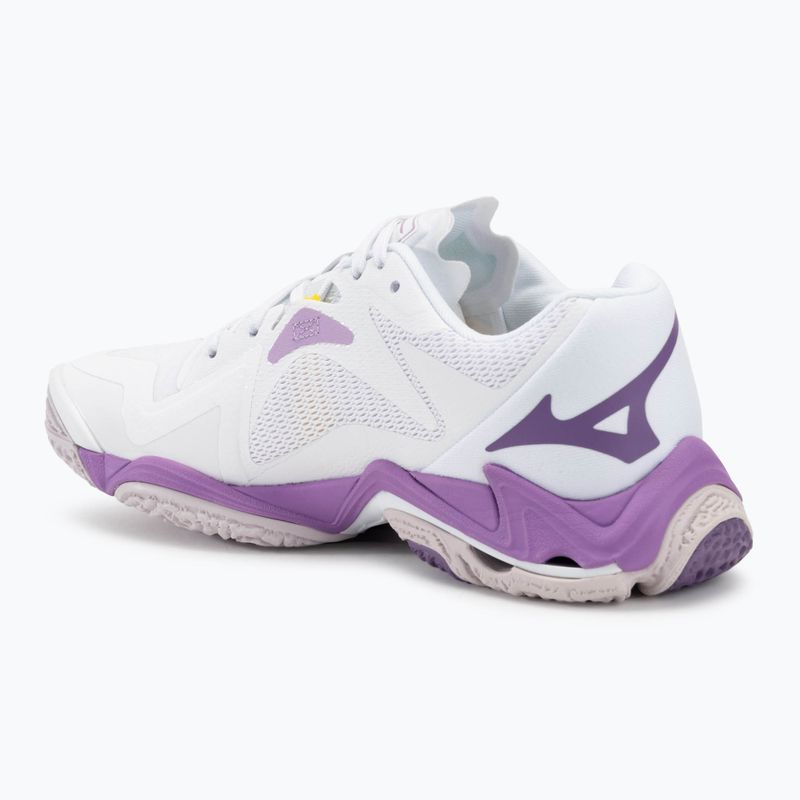 Dámska volejbalová obuv Mizuno Wave Lightning Z8 white/patrician purple/quince 3