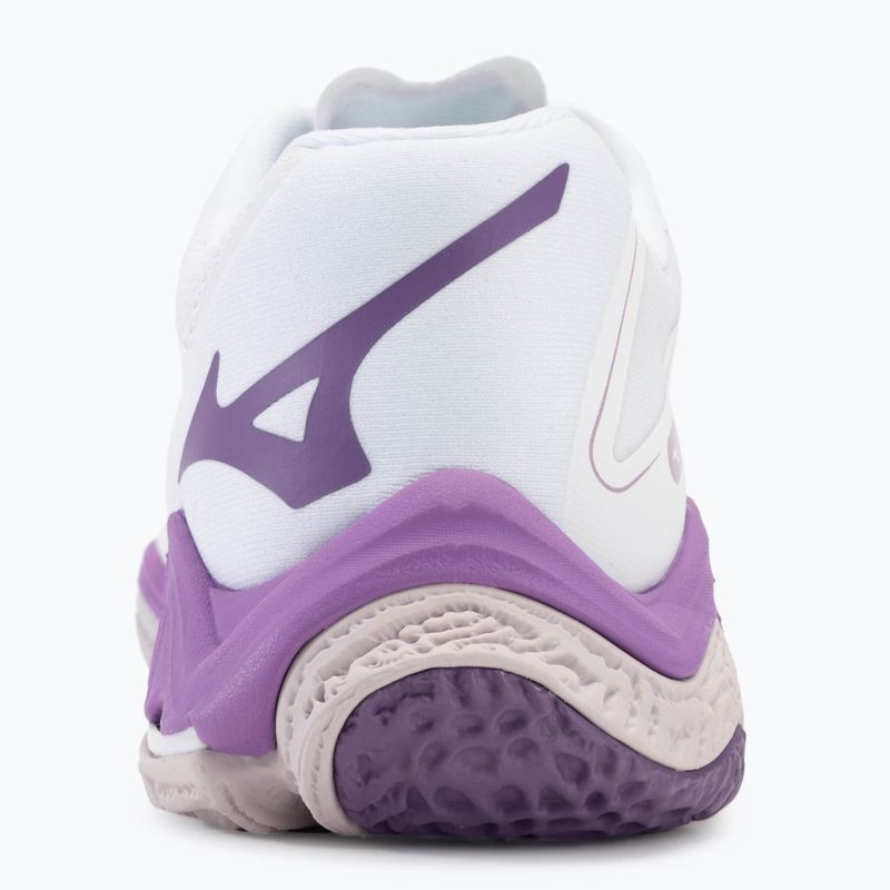 Dámska volejbalová obuv Mizuno Wave Lightning Z8 white/patrician purple/quince 6