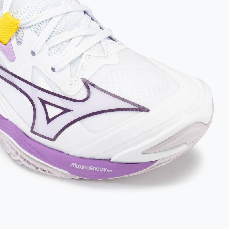 Dámska volejbalová obuv Mizuno Wave Lightning Z8 white/patrician purple/quince 7