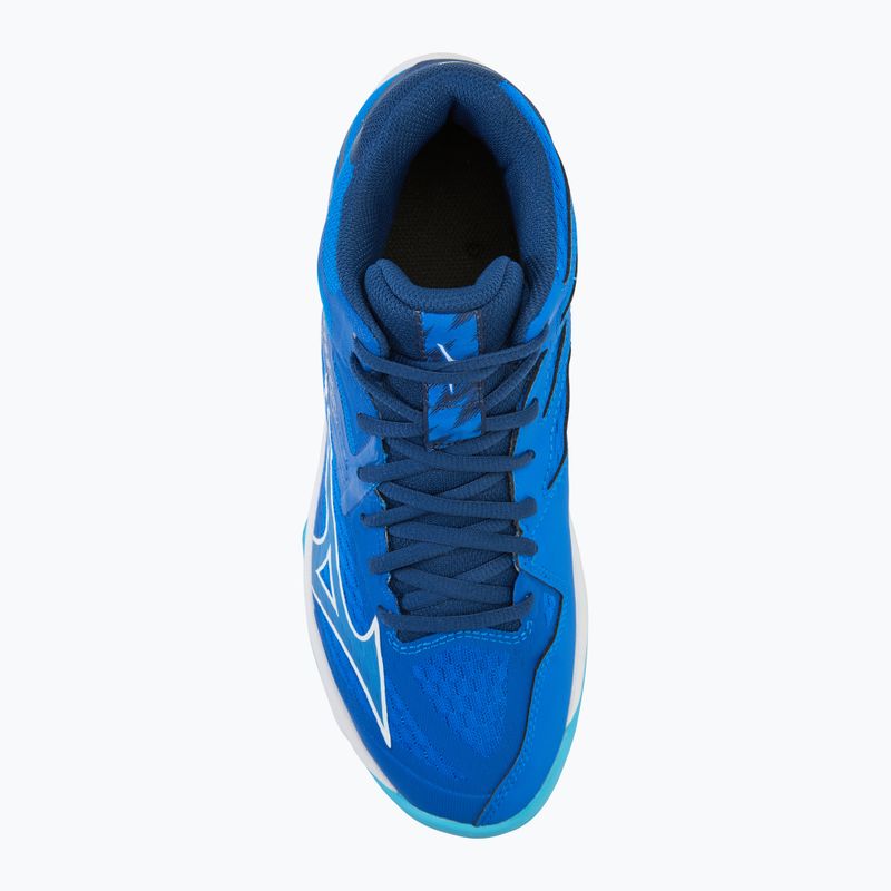 Pánska volejbalová obuv Mizuno Thunder Blade Z Mid mugen blue/white/estate blue 5