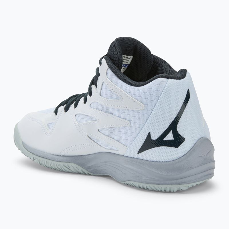 Pánska volejbalová obuv Mizuno Thunder Blade Z Mid white/salsa/black 3