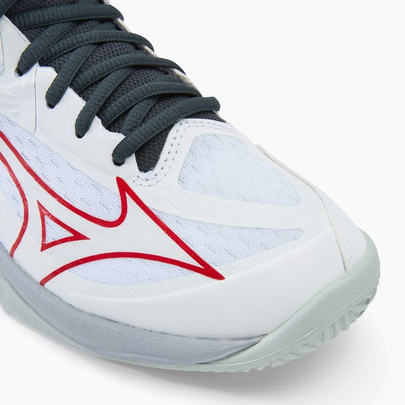 Pánska volejbalová obuv Mizuno Thunder Blade Z Mid white/salsa/black 7