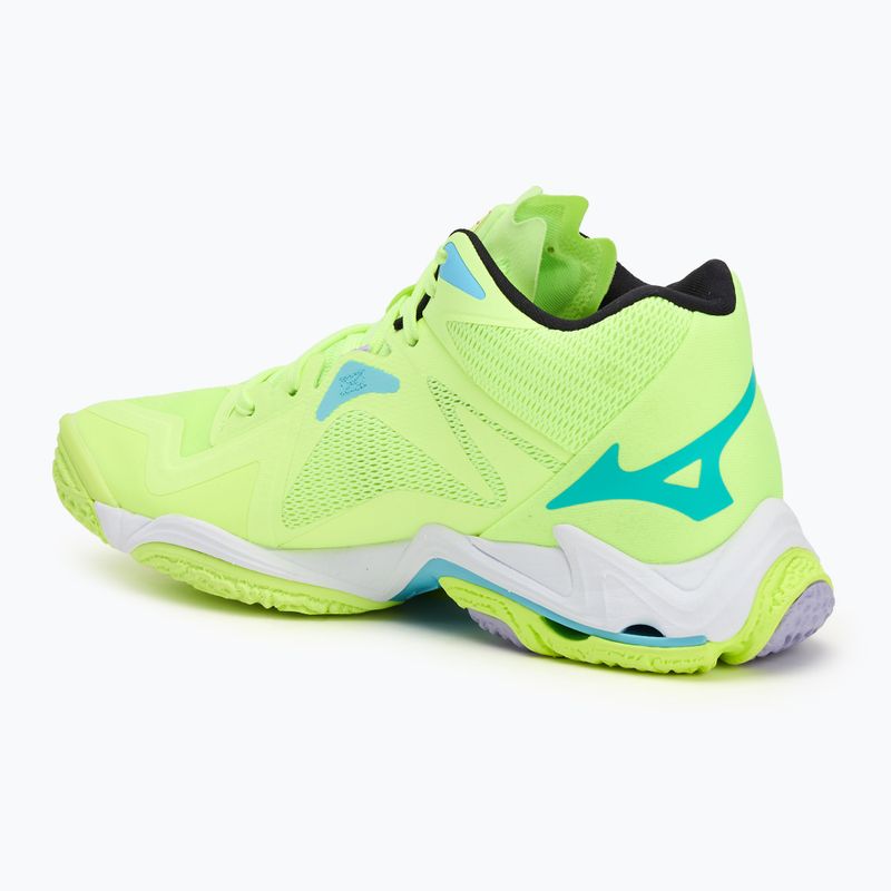 Volejbalová obuv Mizuno Wave Lightning Z8 Mid neo lime/black/splish splash 3