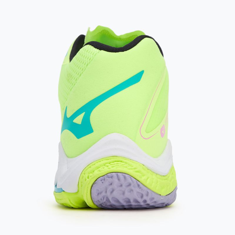Volejbalová obuv Mizuno Wave Lightning Z8 Mid neo lime/black/splish splash 6