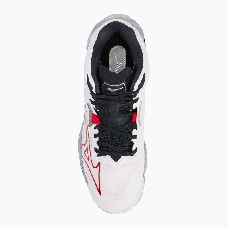 Volejbalová obuv Mizuno Wave Lightning Z8 Mid white/salsa/black 5