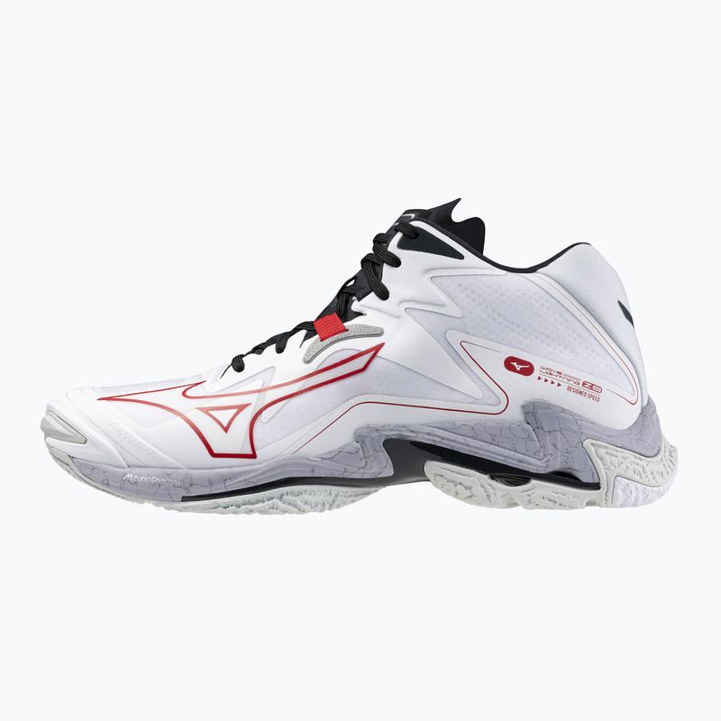 Volejbalová obuv Mizuno Wave Lightning Z8 Mid white/salsa/black