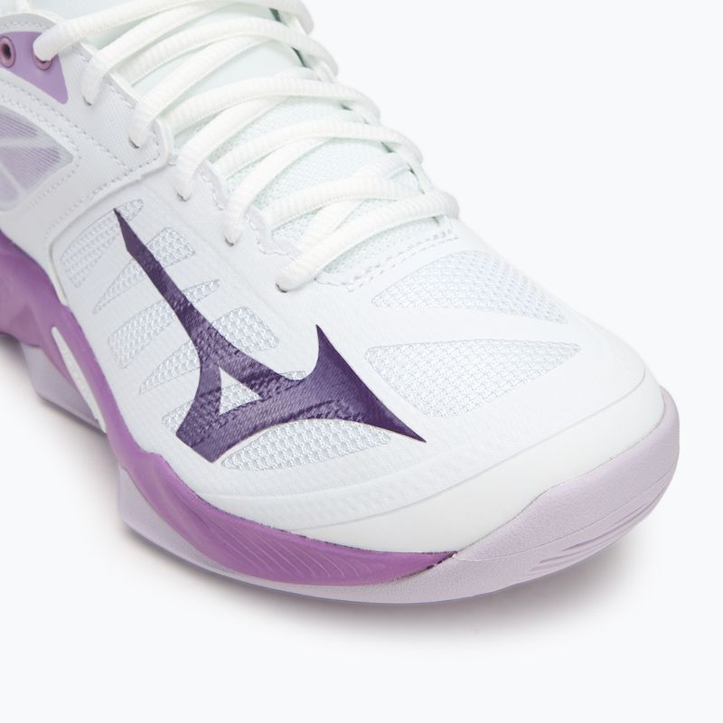 Dámska volejbalová obuv Mizuno Wave Dimension white/patrician purple/quince 7