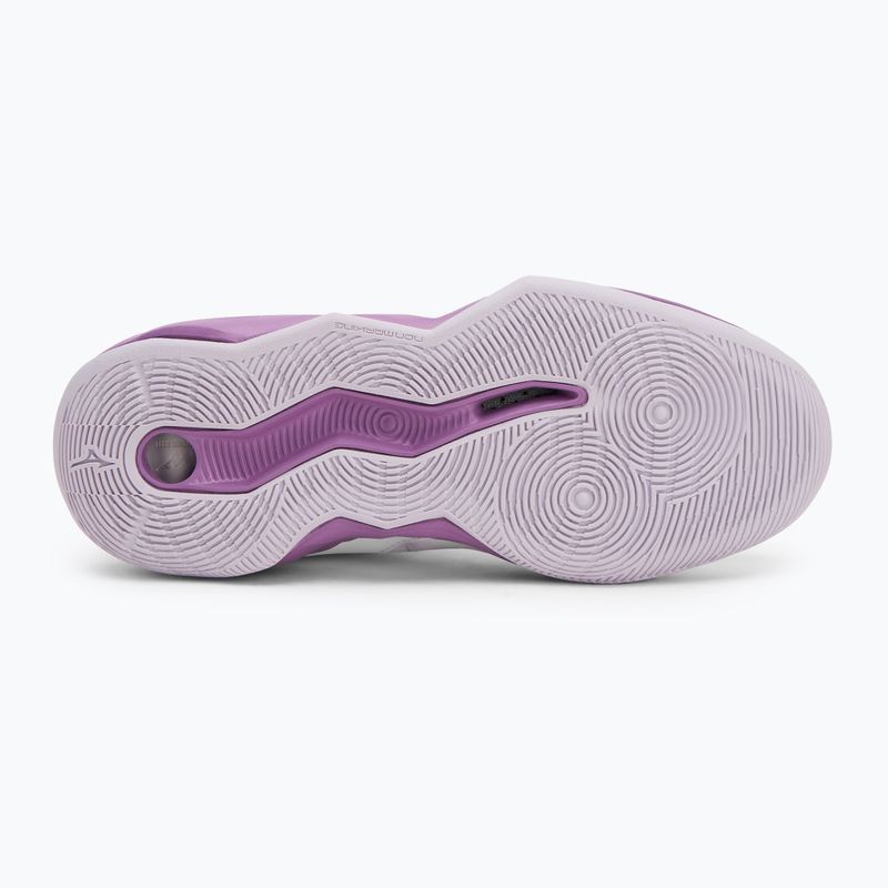 Dámska volejbalová obuv Mizuno Wave Dimension Mid white/patrician purple/quince 4