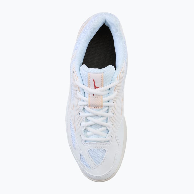 Volejbalová obuv Mizuno Cyclone Speed 4 white/aleutian/cloud pink 5