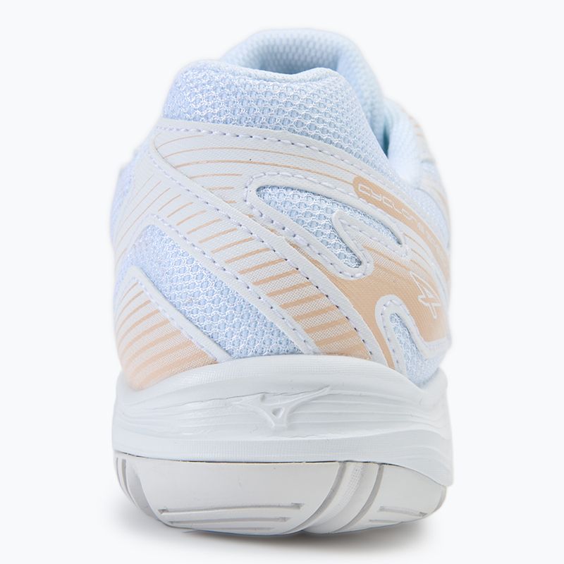 Volejbalová obuv Mizuno Cyclone Speed 4 white/aleutian/cloud pink 6