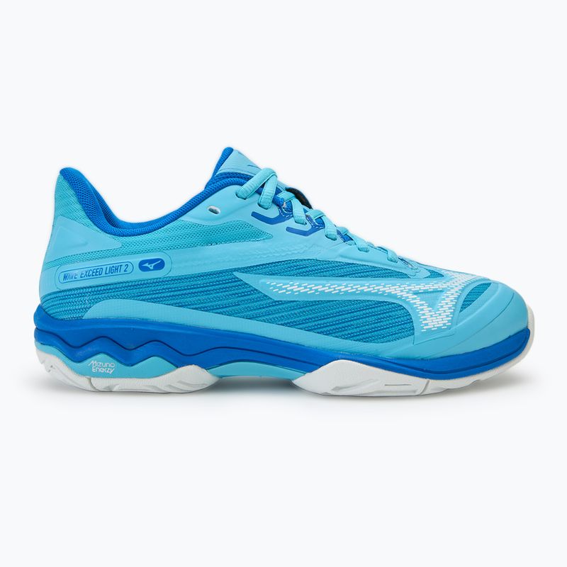 Dámska tenisová obuv Mizuno Wave Exceed Light 2 AC river blue/white/mugen blue 2