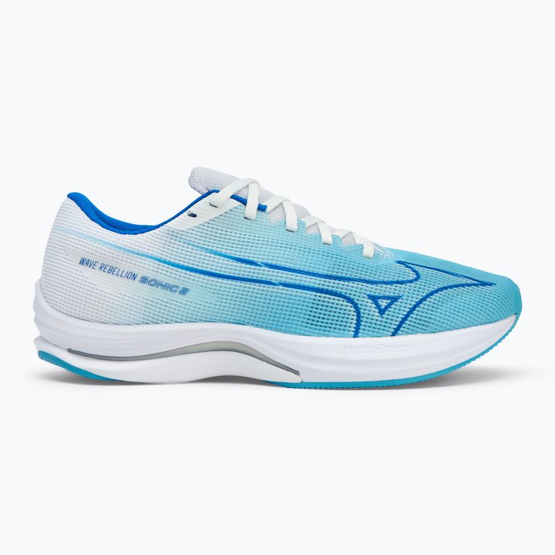 Pánska bežecká obuv Mizuno Wave Rebellion Sonic 2 river blue/mugen blue/white 2