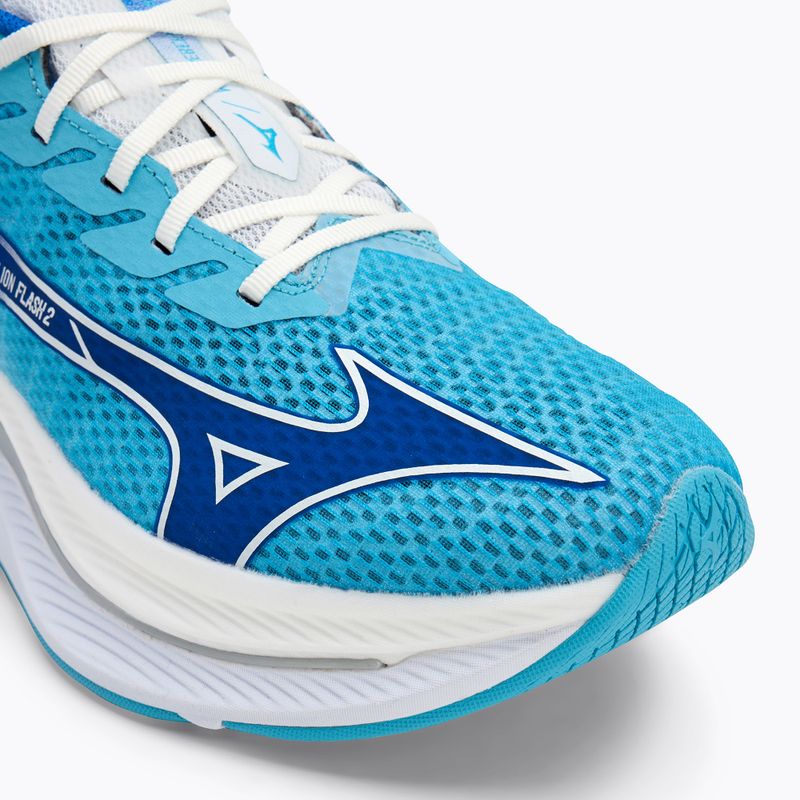 Pánska bežecká obuv Mizuno Wave Rebellion Flash 2 river blue/ mugen blue/white 7