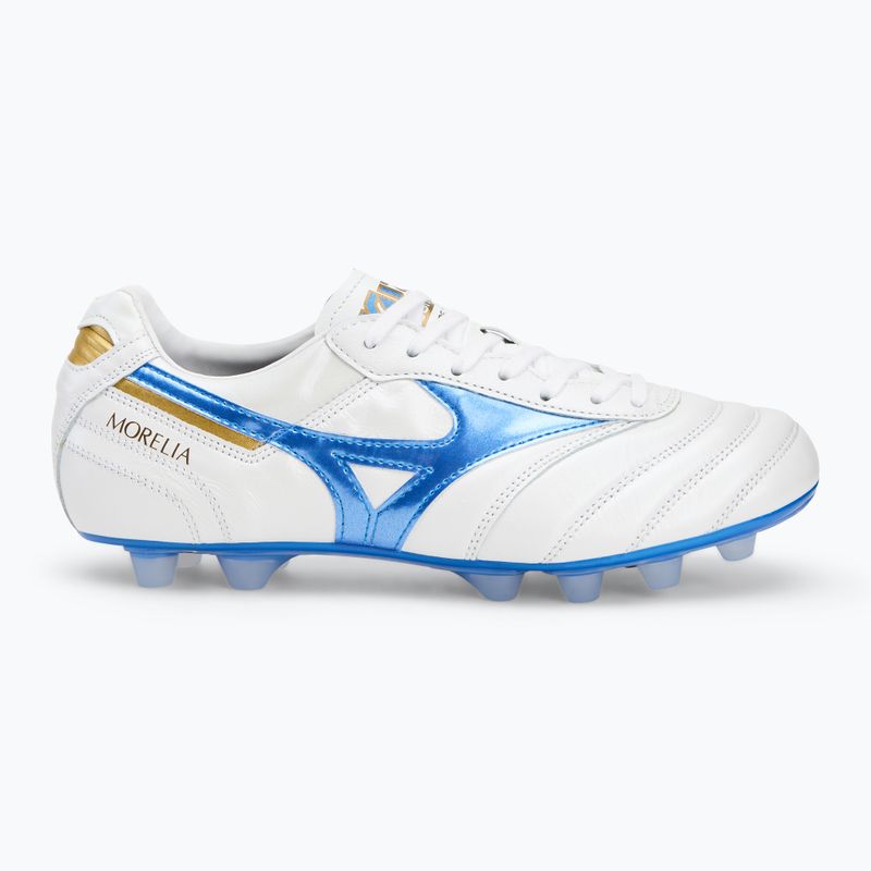 Pánske kopačky Mizuno Morelia II Japan Md white/laser blue/gold 2