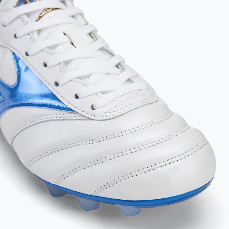 Pánske kopačky Mizuno Morelia II Japan Md white/laser blue/gold 7