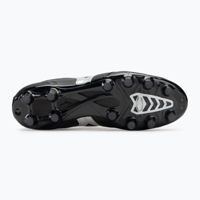 Mizuno Morelia II Pro MD pánske kopačky black/galaxy silver/dark shadow 4
