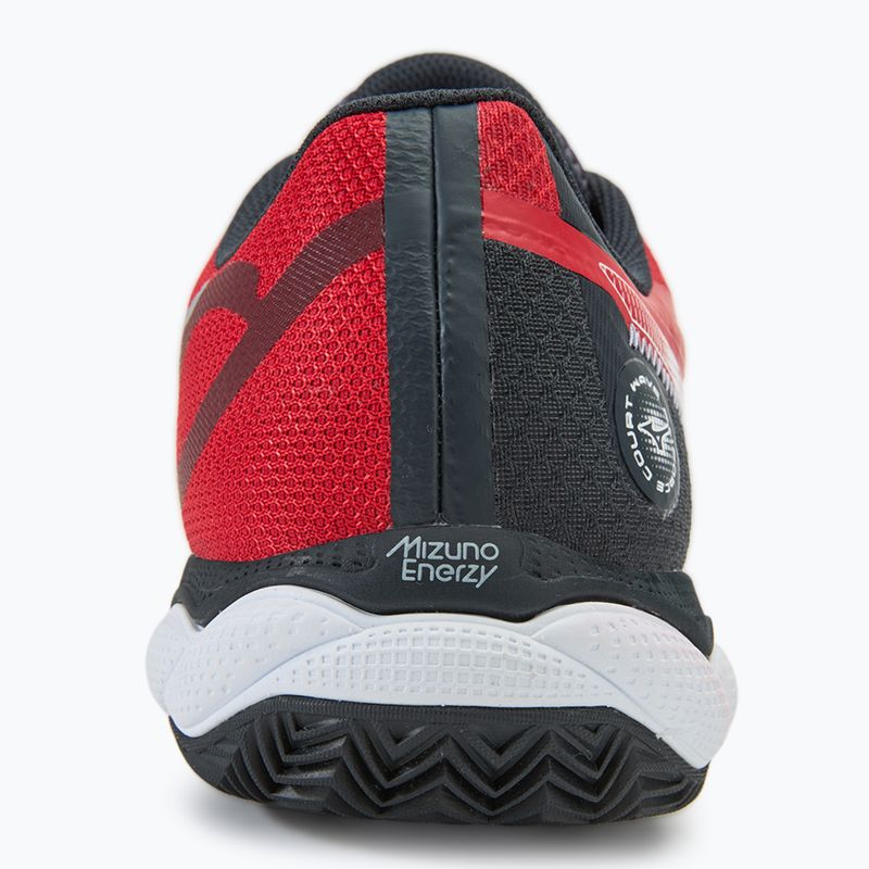 Mizuno Wave Enforce Court Padel salsa/white/vulcan padel topánky 6