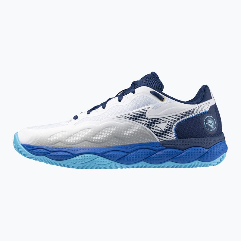 Tenisová obuv Mizuno Wave Enforce Court CC white/estate blue/river blue