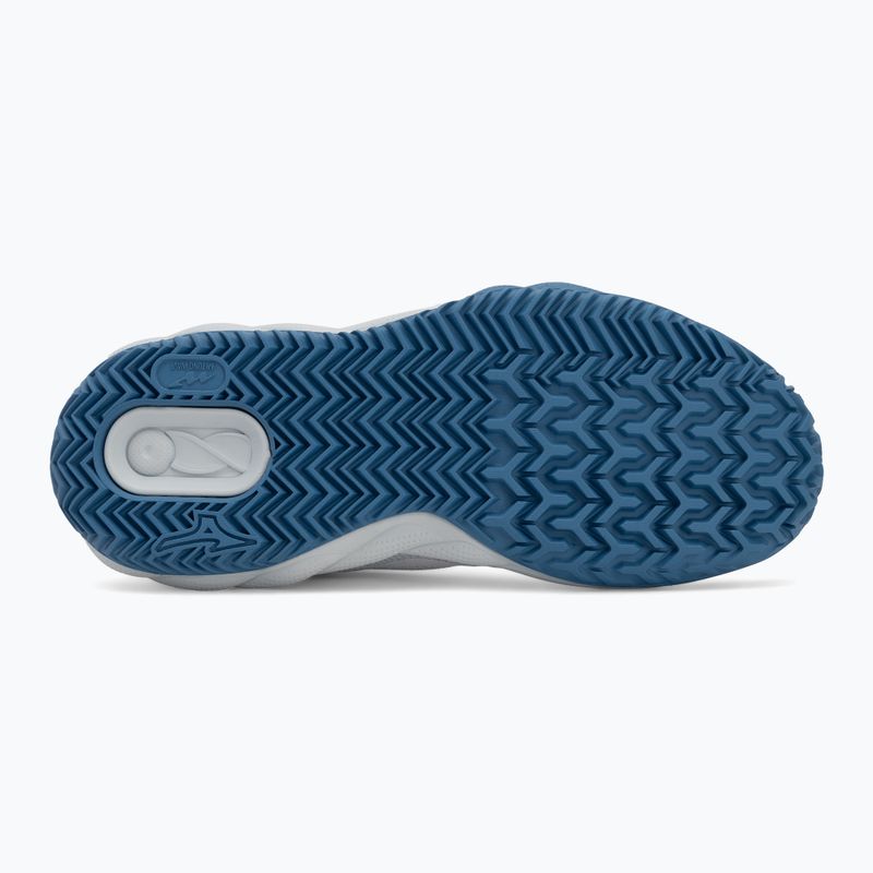 Dámské tenisové boty Mizuno Wave Enforce Court CC white/ parisian blue/ plein air 4