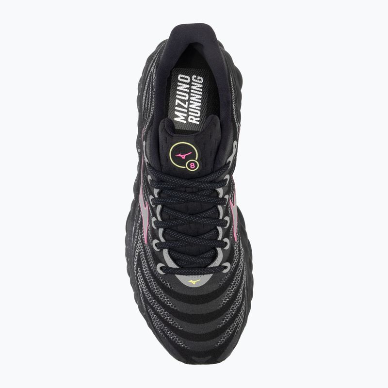 Pánska bežecká obuv Mizuno Wave Sky 8 black/silver/pink tetra 5