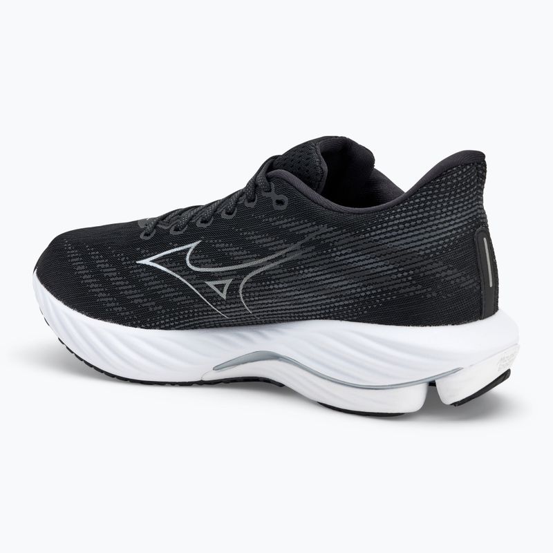 Pánska bežecká obuv Mizuno Wave Rider 28 black/silver/ebony 3