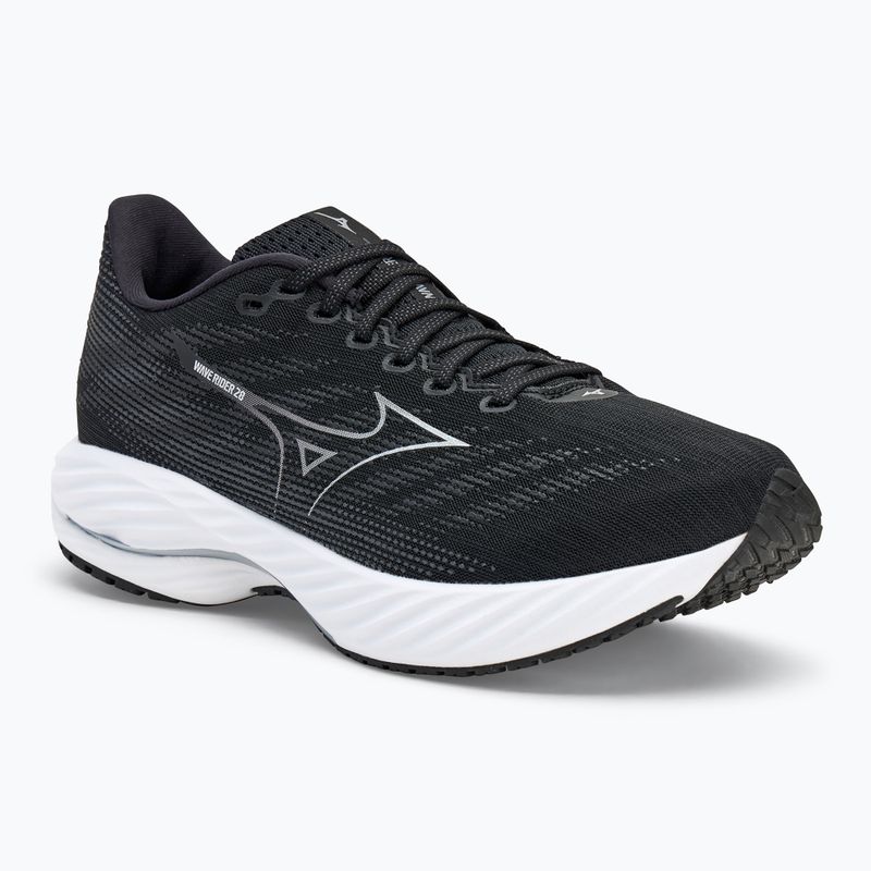 Pánska bežecká obuv Mizuno Wave Rider 28 2E black/silver/ebony