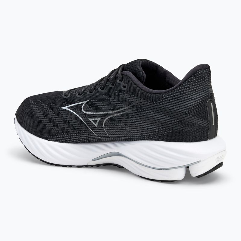 Pánska bežecká obuv Mizuno Wave Rider 28 2E black/silver/ebony 3